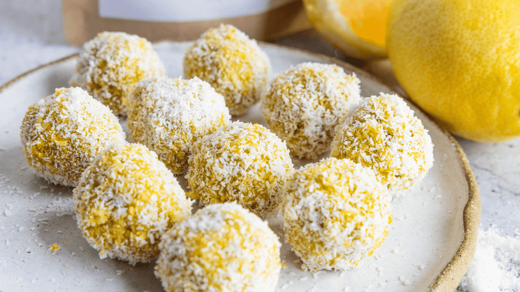 Lemon & Coconut Bliss Balls