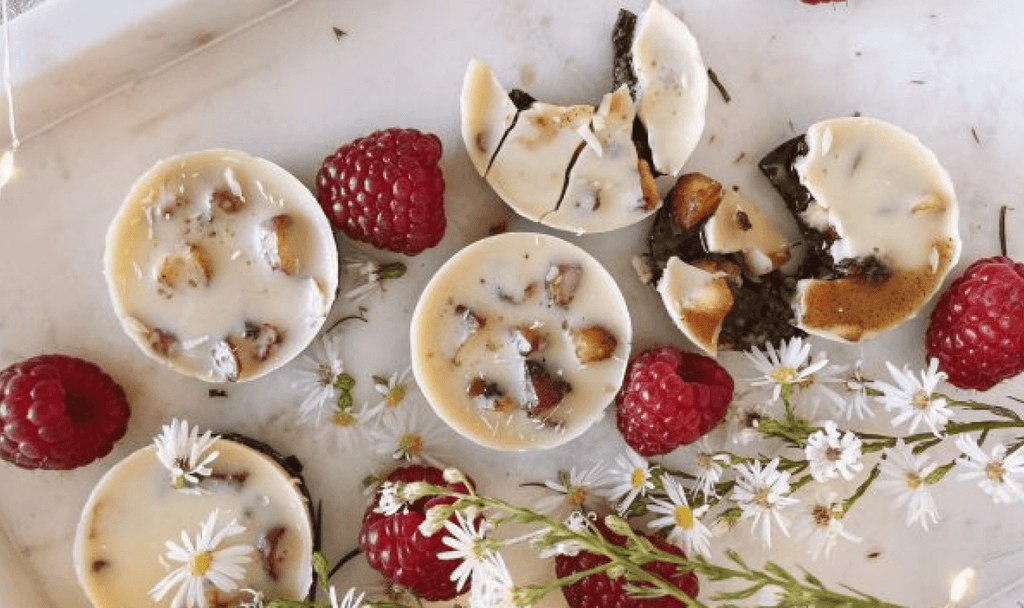 Burnt Salted Caramel Macadamia Layered Chocolates