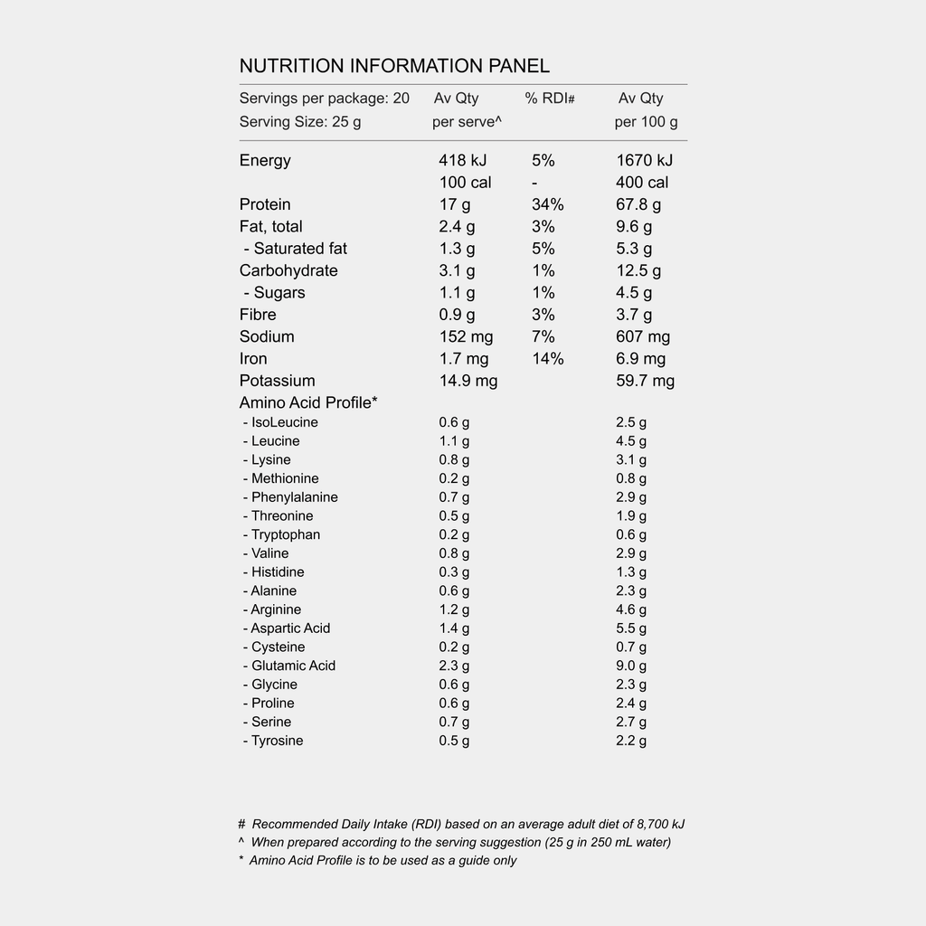 Embody Protein - Vanilla Carousel Image 5