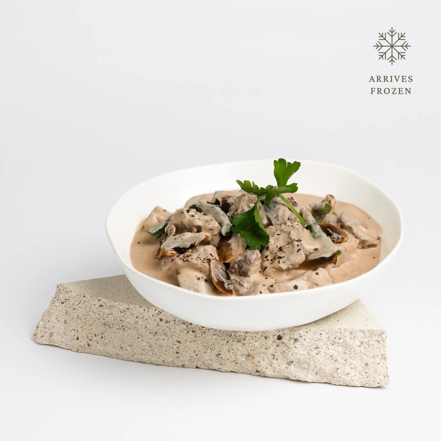Organic Regenerative, Grass-fed Beef Stroganoff