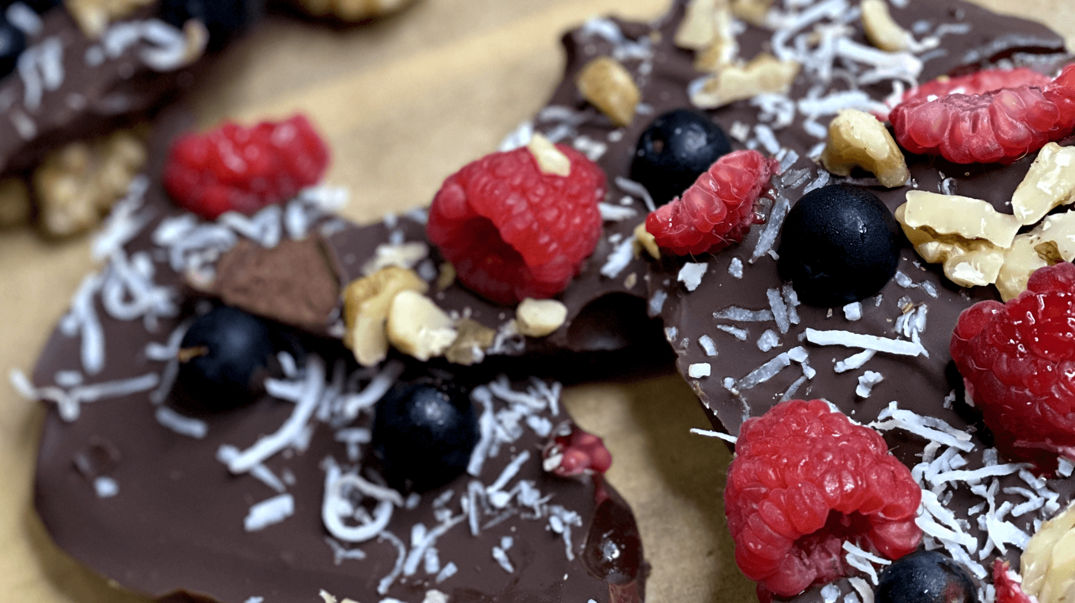 Dark Chocolate Berry Bark