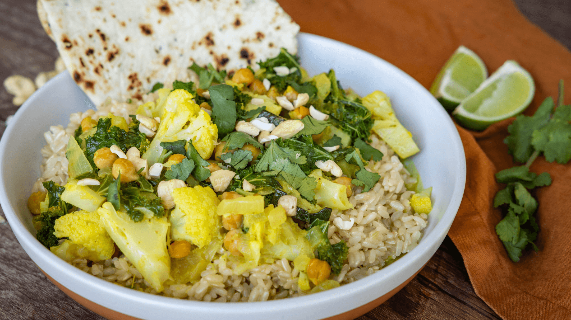 Go-to Chickpea Green Curry