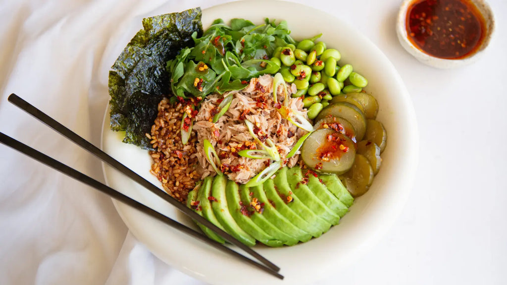 Crispy Rice Tuna & Avocado Bowl