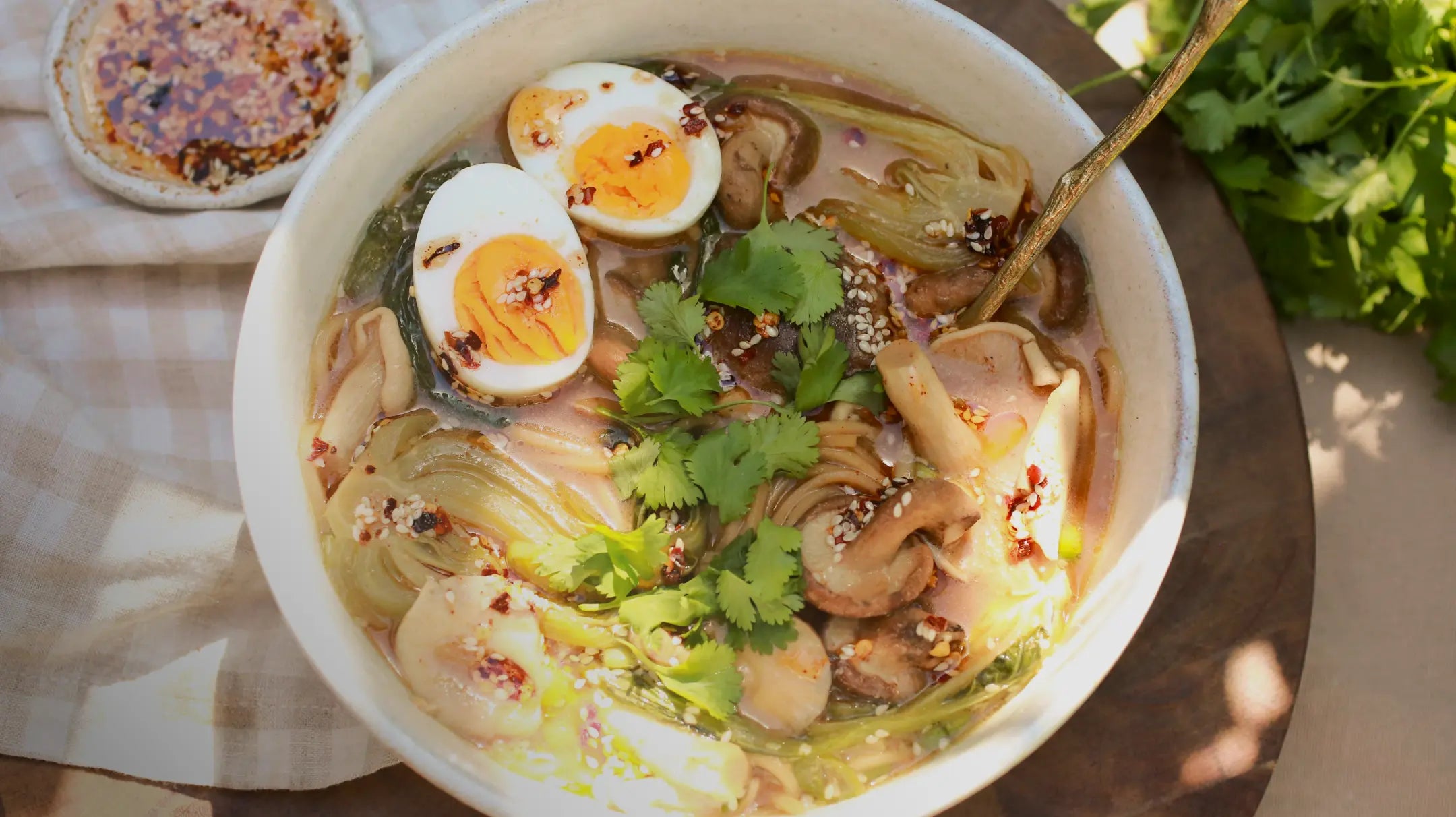 Miso Shiitake & Ginger Ramen