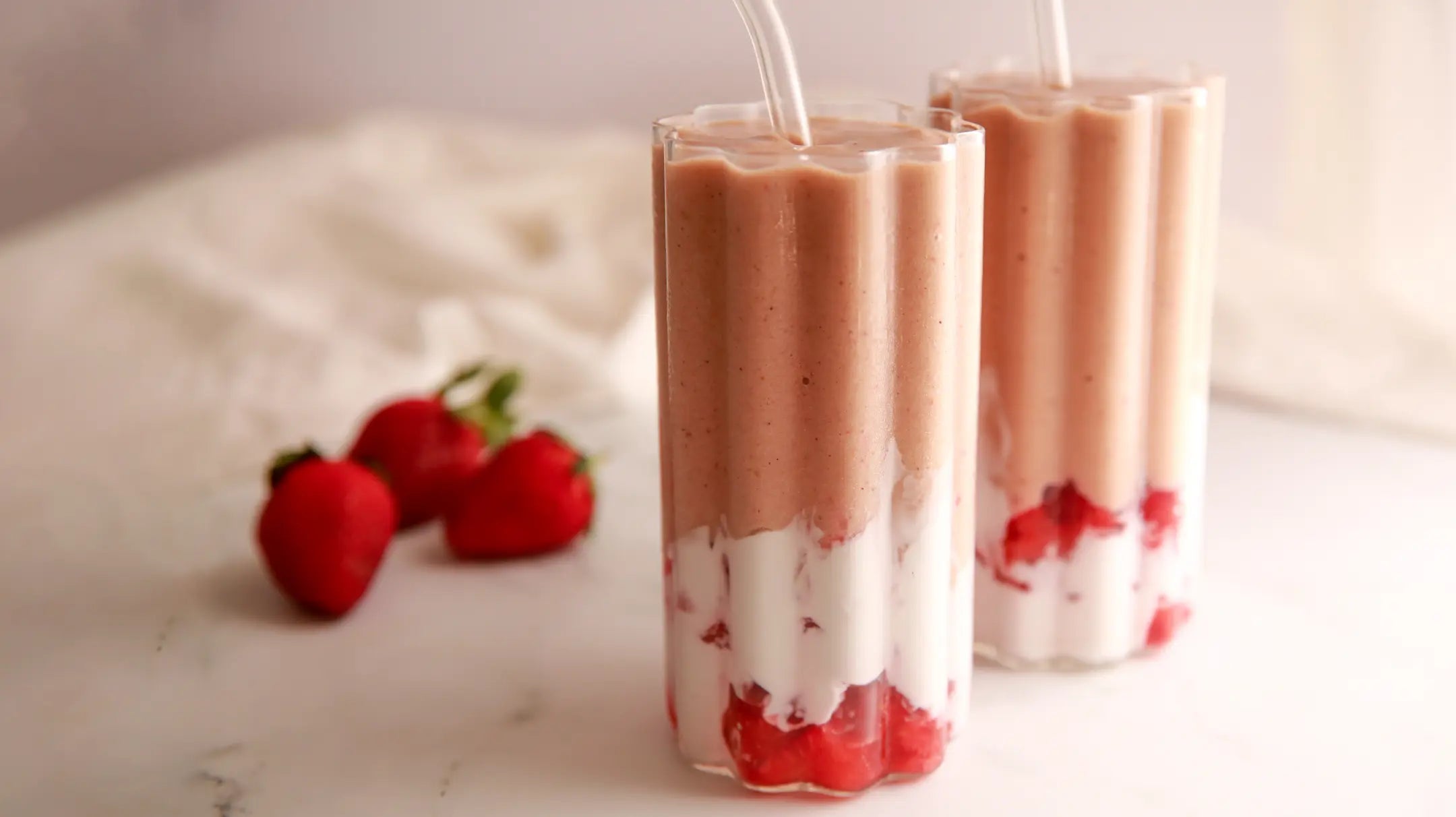 Strawberry Skin Smoothie