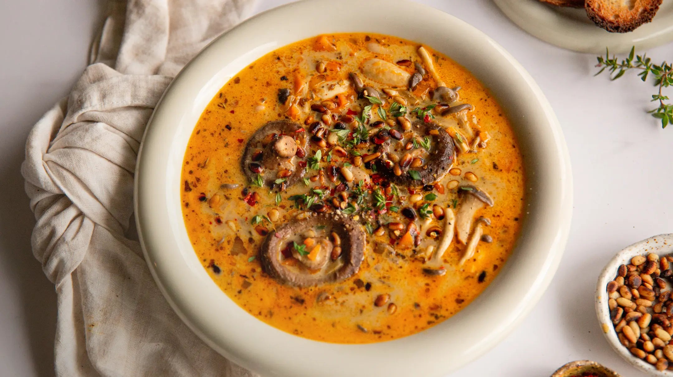 Wild Rice Mushroom Soup