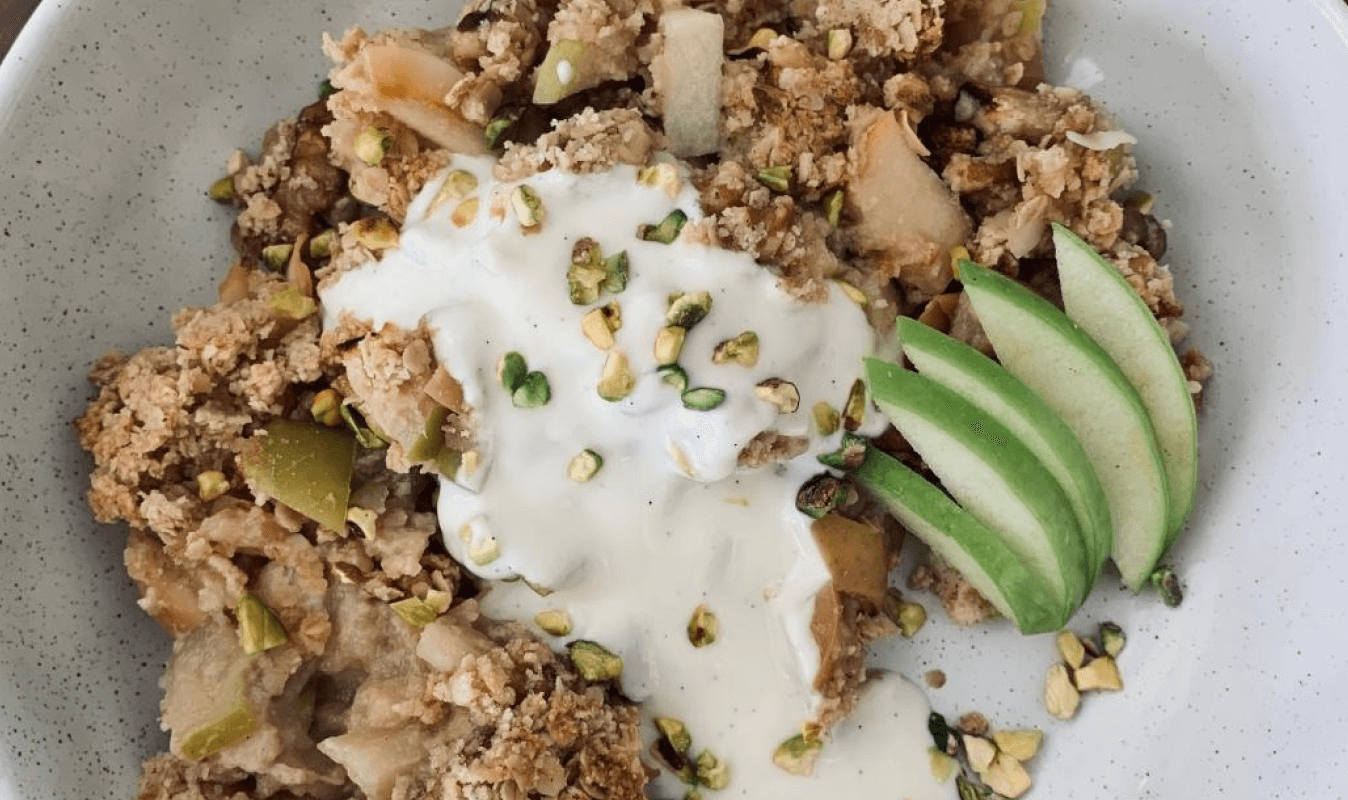 Custard Apple Crumble Recipe