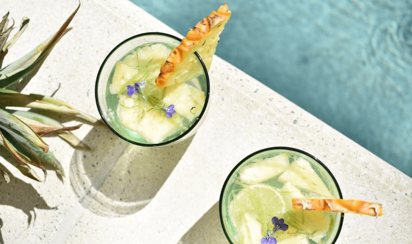 Pineapple & Lime Spritz