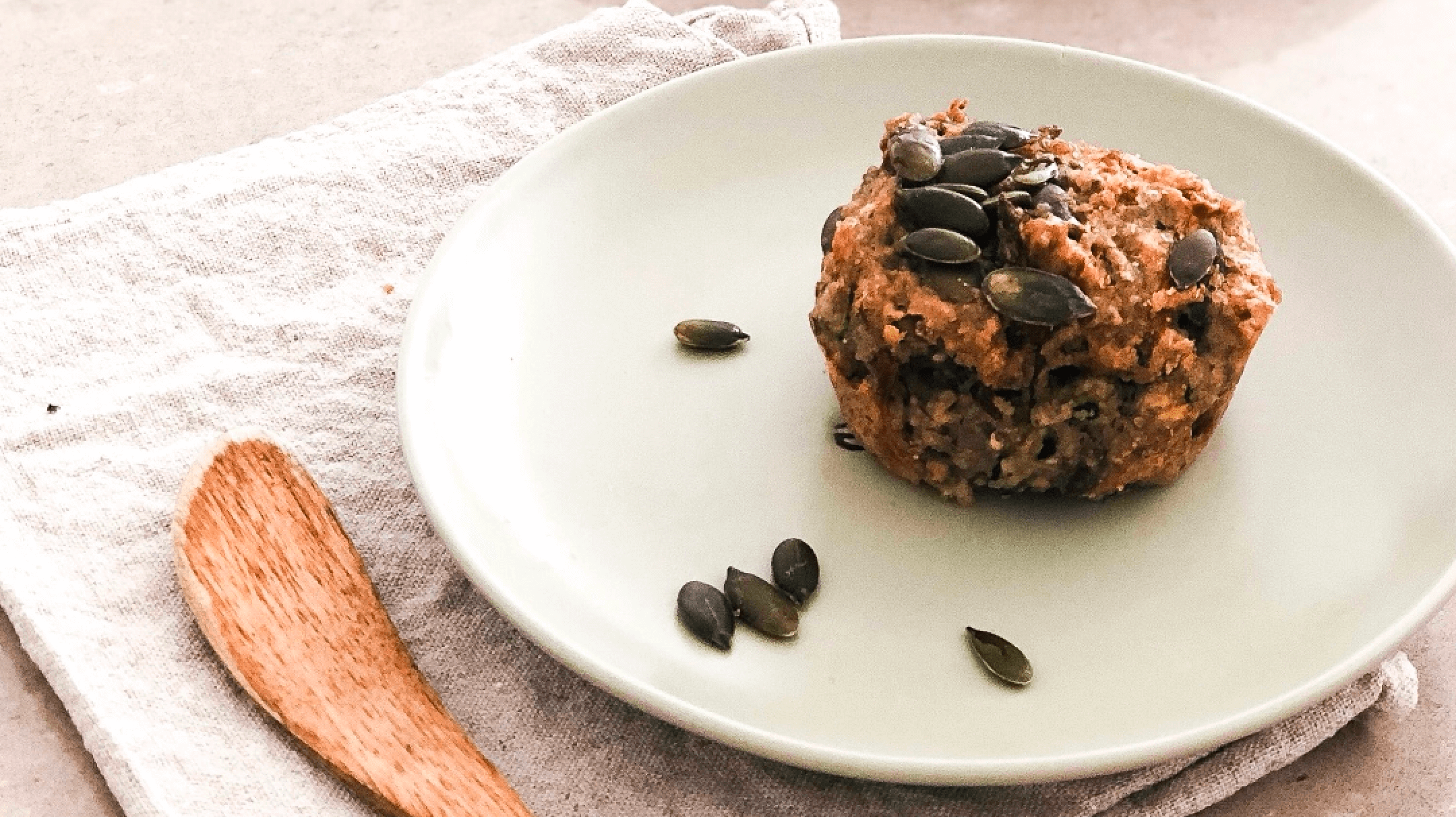 Zucchini, Dill & Pepita Savoury Muffins