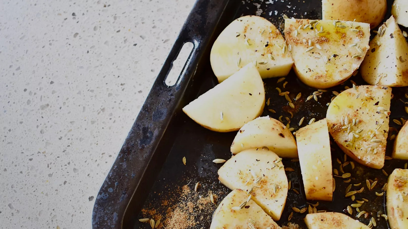 Ghee-Roasted Potatoes with Rosemary & Fenugreek