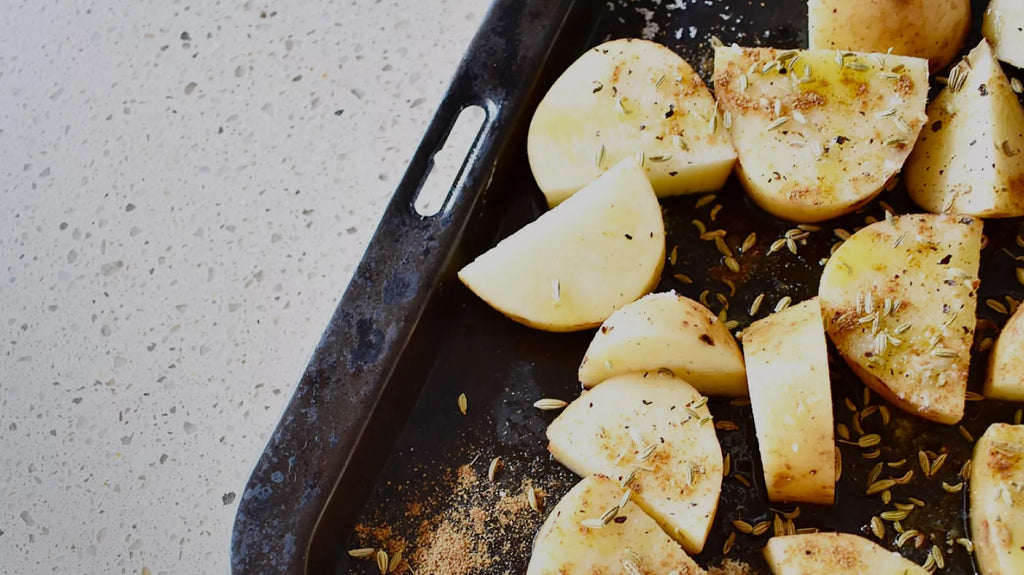 Ghee-Roasted Potatoes with Rosemary & Fenugreek
