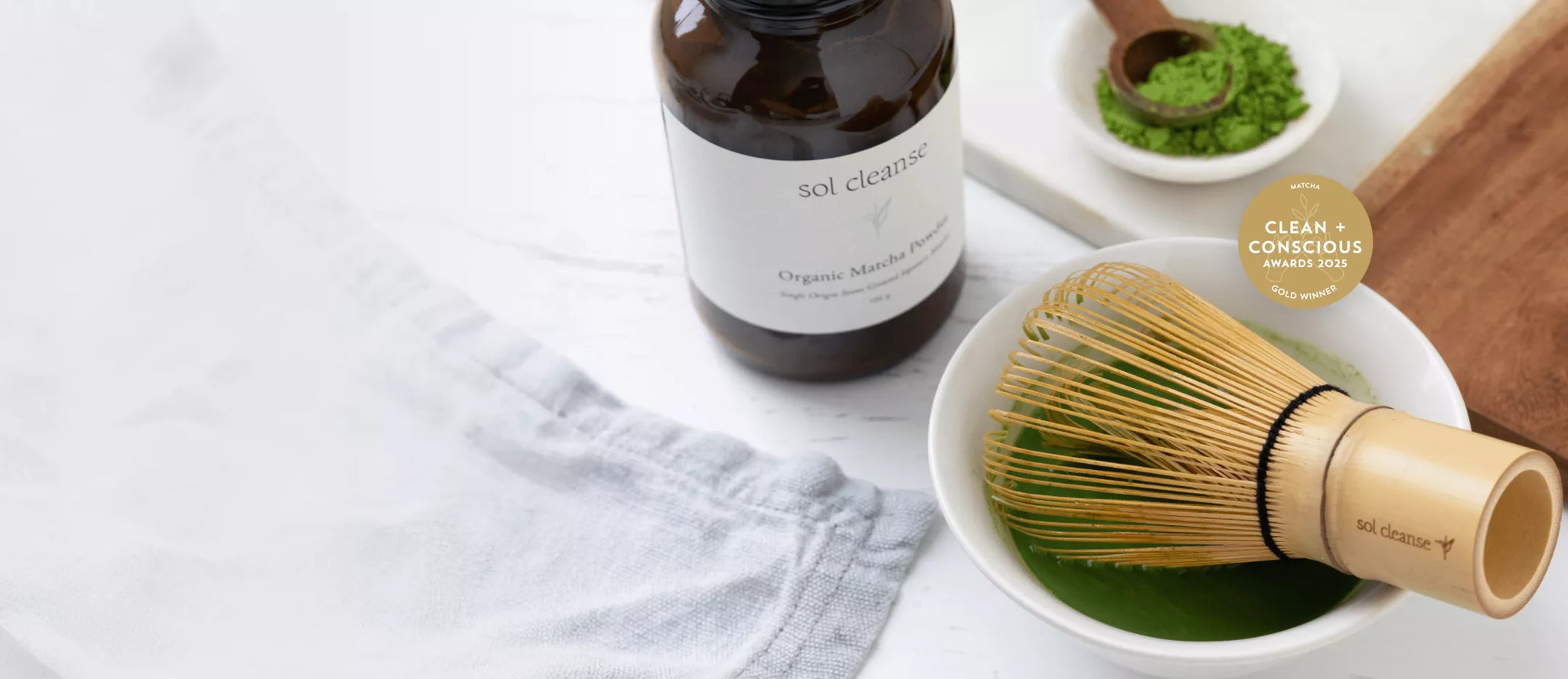 Award-Winning<br>Matcha Is back