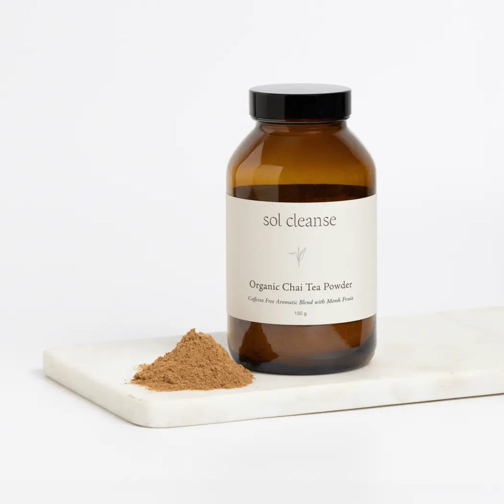 A grounding blend of warming spices—caffeine and sugar-free