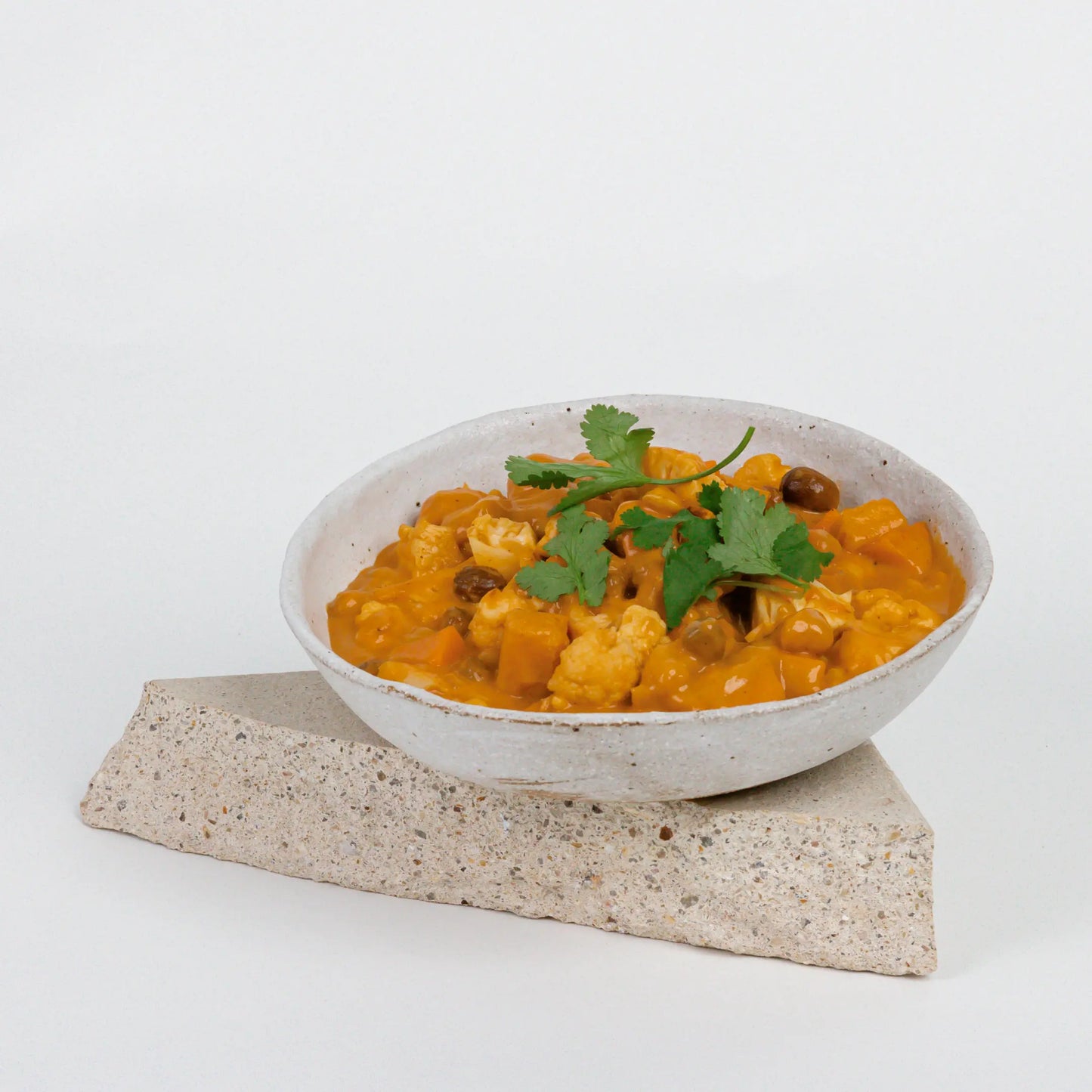 Golden Curry with Chickpeas, Pumpkin and Cashews