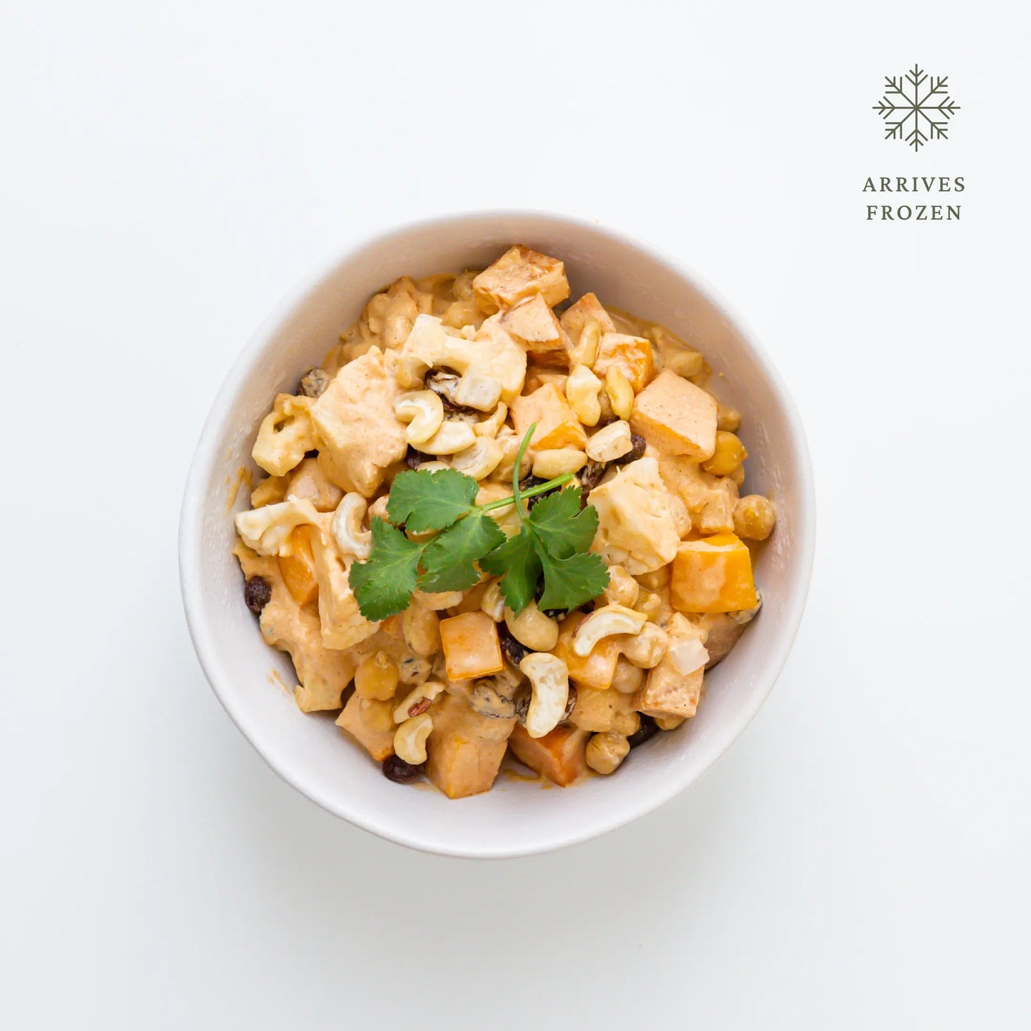 Golden Curry with Chickpeas, Pumpkin and Cashews