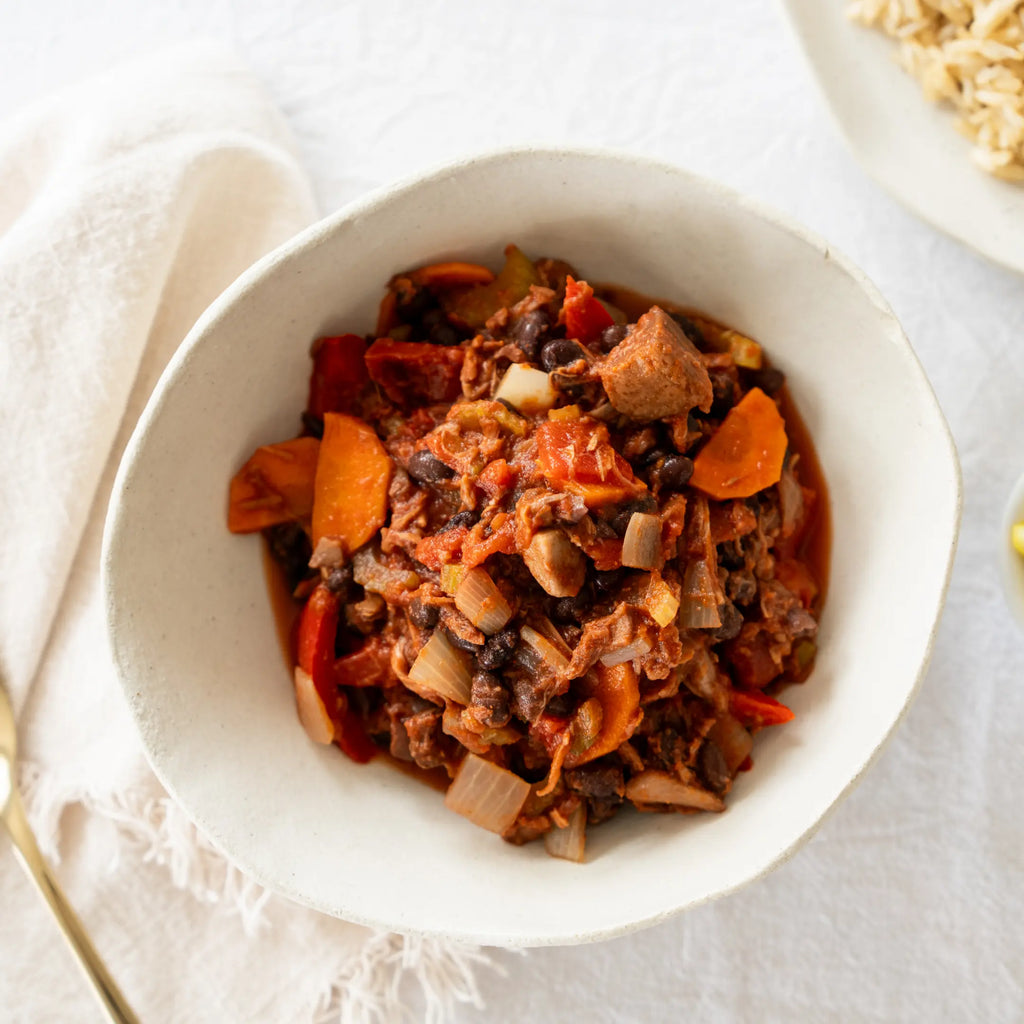 Smokey Jackfruit Chilli