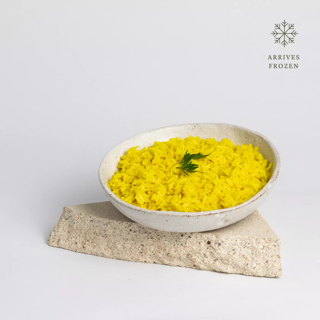 Pre-Fermented Turmeric Rice - with Bone Broth