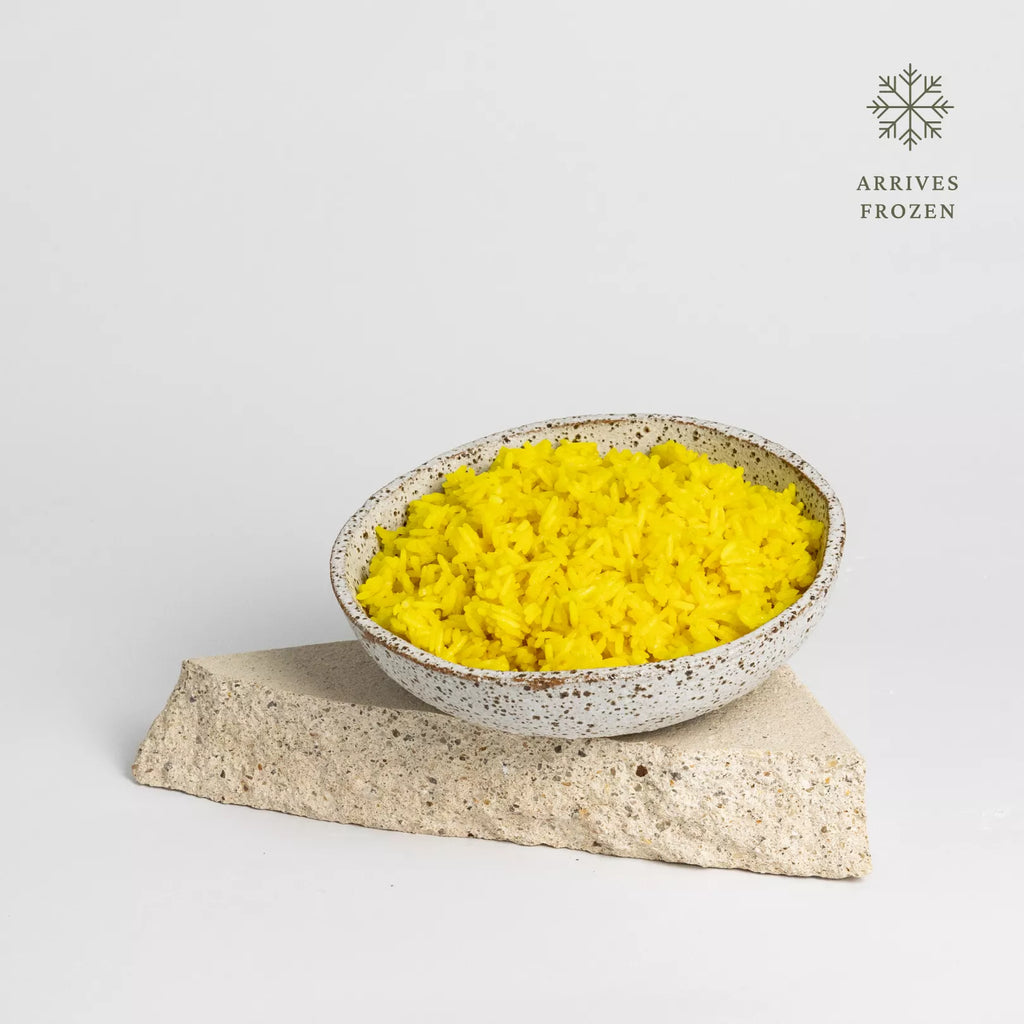 Pre-Fermented Turmeric Rice - Vegan